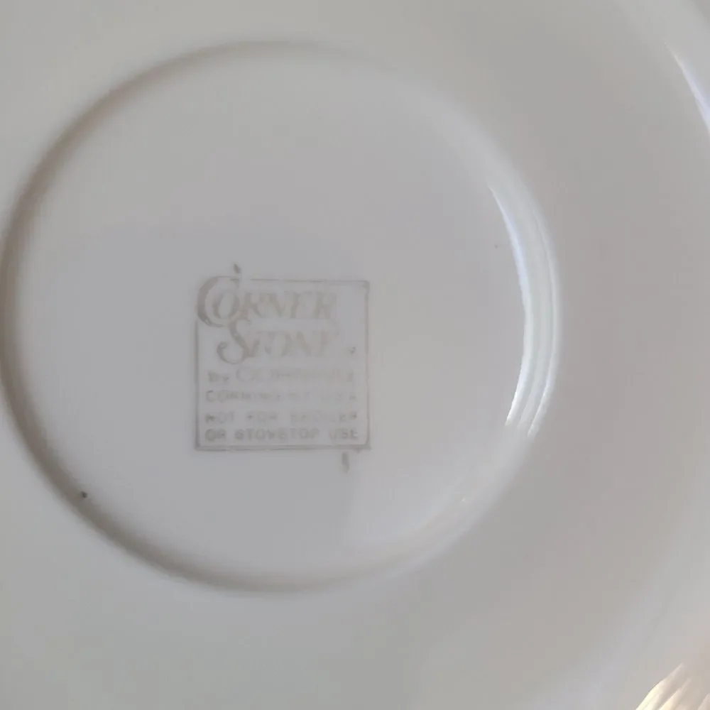 Corelle Cornerstone Belle grove pattern vintage